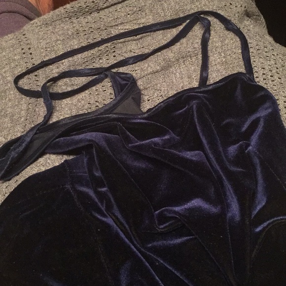 Velvet maxi dress - Picture 10 of 10